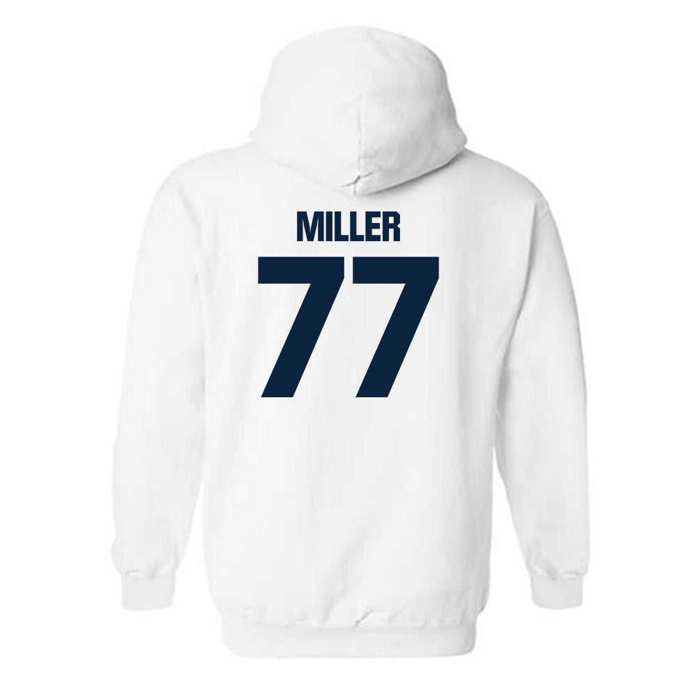 Notre Dame - NCAA Men's Lacrosse : Luke Miller - Sports Shersey Hooded Sweatshirt