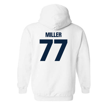 Notre Dame - NCAA Men's Lacrosse : Luke Miller - Sports Shersey Hooded Sweatshirt