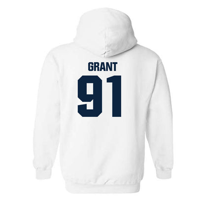 Notre Dame - NCAA Men's Lacrosse : Griffin Grant - Sports Shersey Hooded Sweatshirt-1
