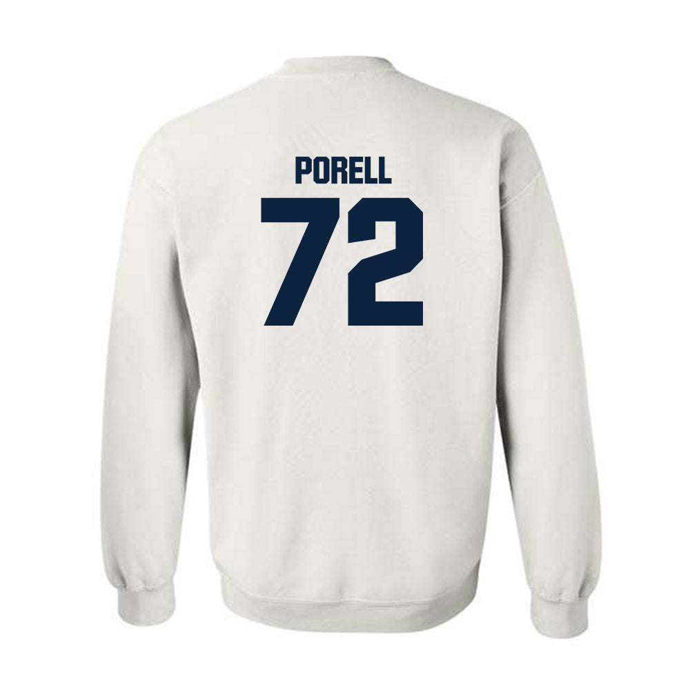 Notre Dame - NCAA Men's Lacrosse : Thomas Porell - Sports Shersey Crewneck Sweatshirt-1
