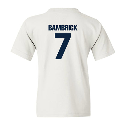 Notre Dame - NCAA Men's Lacrosse : Joey Bambrick - Sports Shersey Youth T-Shirt-1