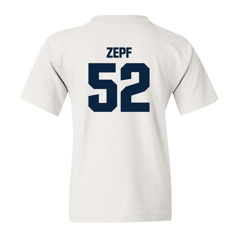 Notre Dame - NCAA Men's Lacrosse : Alex Zepf - Sports Shersey Youth T-Shirt-1