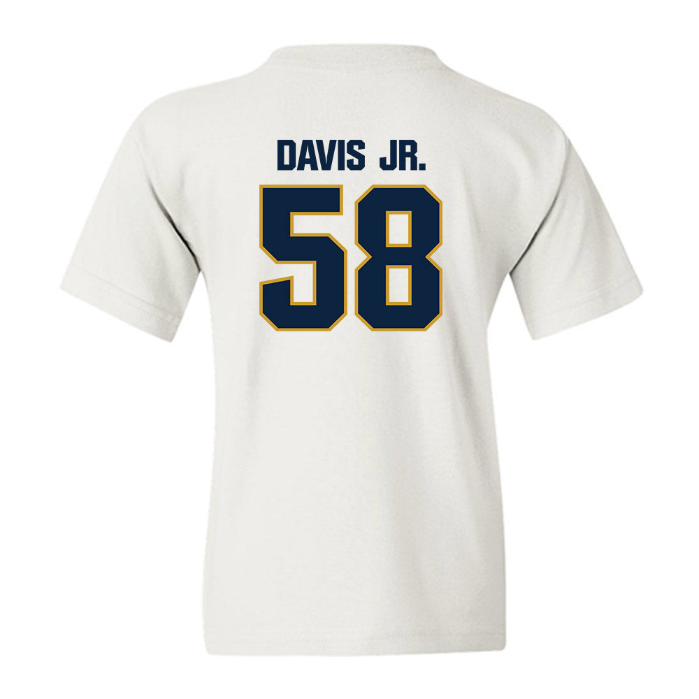Notre Dame - NCAA Football : Thomas Davis Jr. - Sports Shersey Youth T-Shirt-1