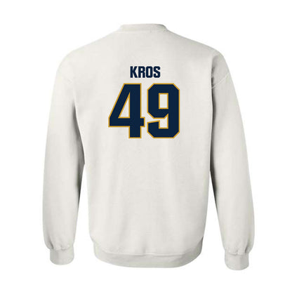Notre Dame - NCAA Football : Andrew Kros - Sports Shersey Crewneck Sweatshirt-1