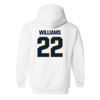 Notre Dame - NCAA Football : Aneyas Williams - Sports Shersey Hooded Sweatshirt-1