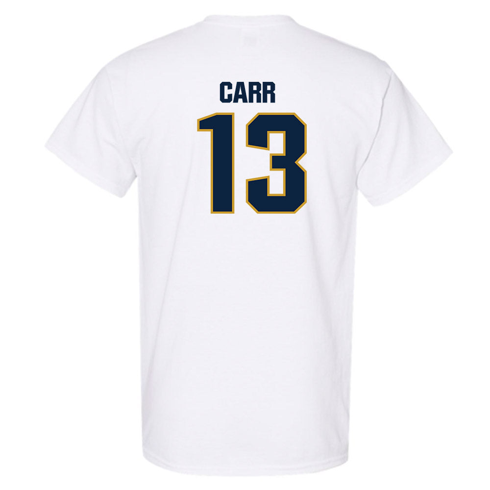 Notre Dame - NCAA Football : CJ Carr - Sports Shersey T-Shirt-1