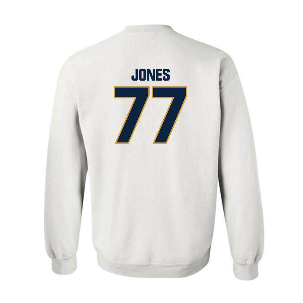 Notre Dame - NCAA Football : Peter Jones - Sports Shersey Crewneck Sweatshirt-1