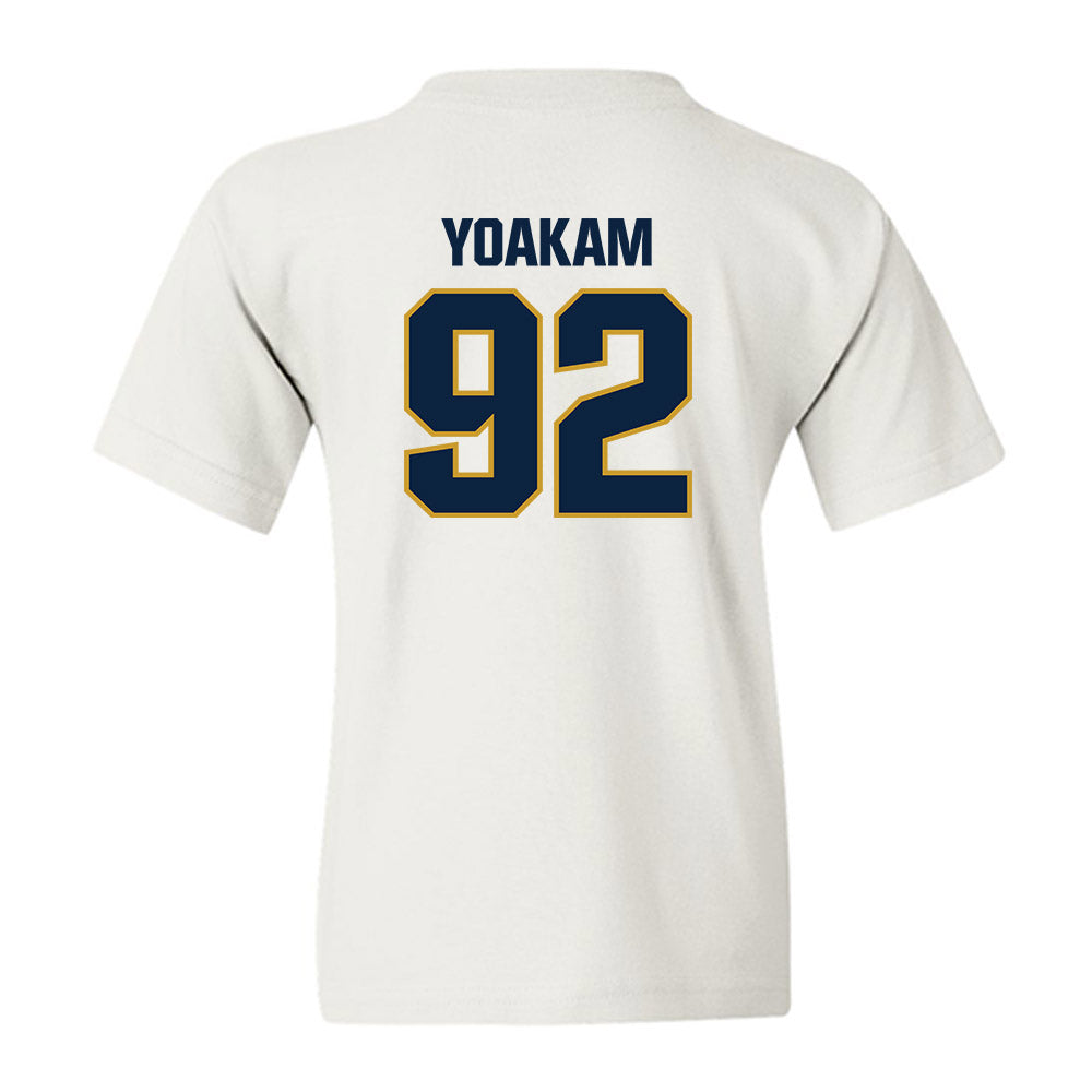Notre Dame - NCAA Football : Zachary Yoakam - Sports Shersey Youth T-Shirt-1
