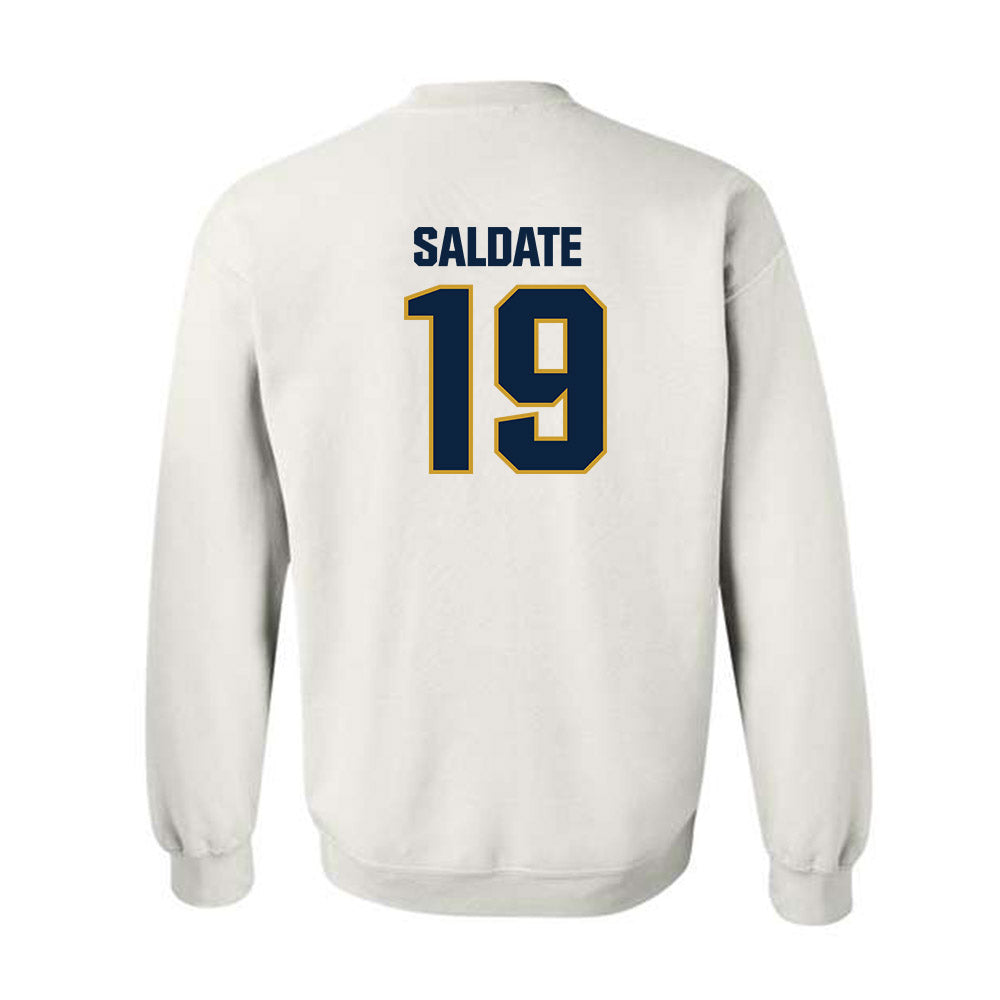Notre Dame - NCAA Football : Logan Saldate - Sports Shersey Crewneck Sweatshirt-1