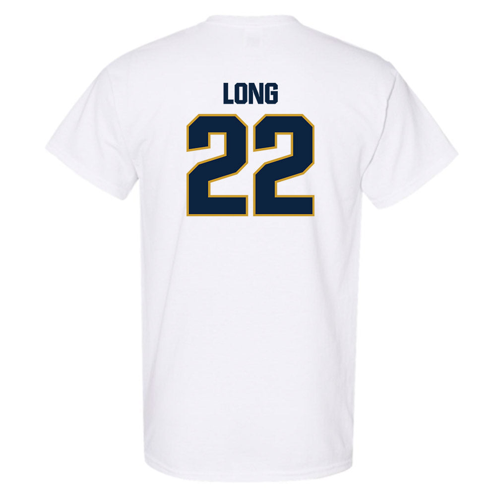 Notre Dame - NCAA Football : Ethan Long - Sports Shersey T-Shirt-1