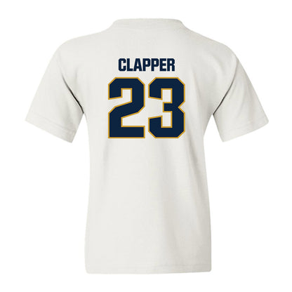 Notre Dame - NCAA Football : Jakobe Clapper - Sports Shersey Youth T-Shirt-1