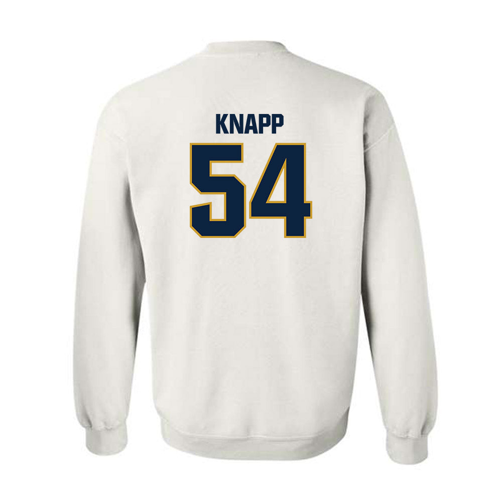 Notre Dame - NCAA Football : Anthonie Knapp - Sports Shersey Crewneck Sweatshirt-1