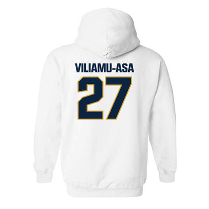 Notre Dame - NCAA Football : Kyngstonn Viliamu-Asa - Sports Shersey Hooded Sweatshirt-1