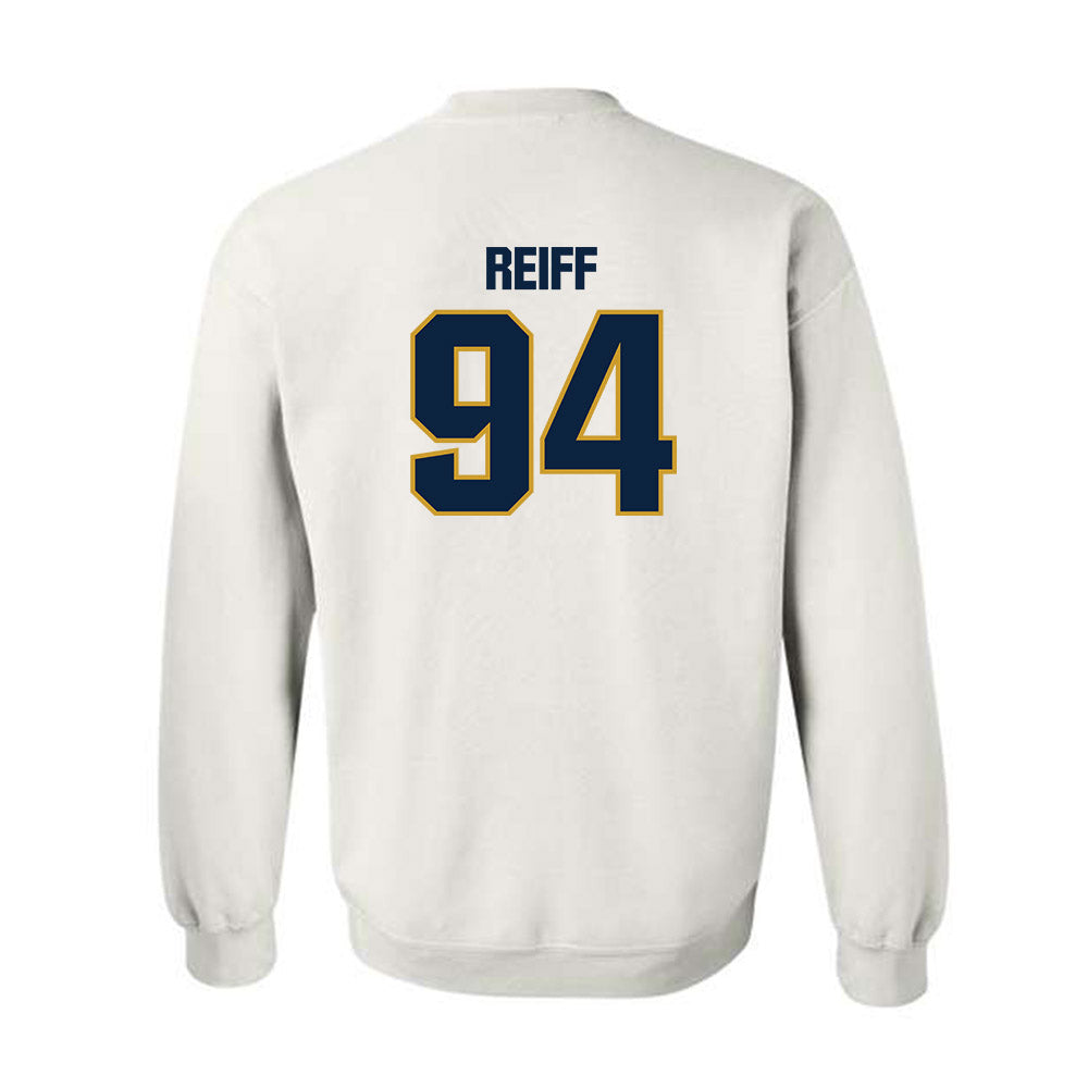 Notre Dame - NCAA Football : Joe Reiff - Sports Shersey Crewneck Sweatshirt-1