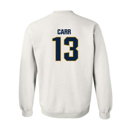 Notre Dame - NCAA Football : CJ Carr - Sports Shersey Crewneck Sweatshirt-1