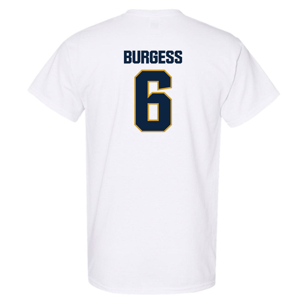 Notre Dame - NCAA Football : Christopher Burgess - Sports Shersey T-Shirt-1