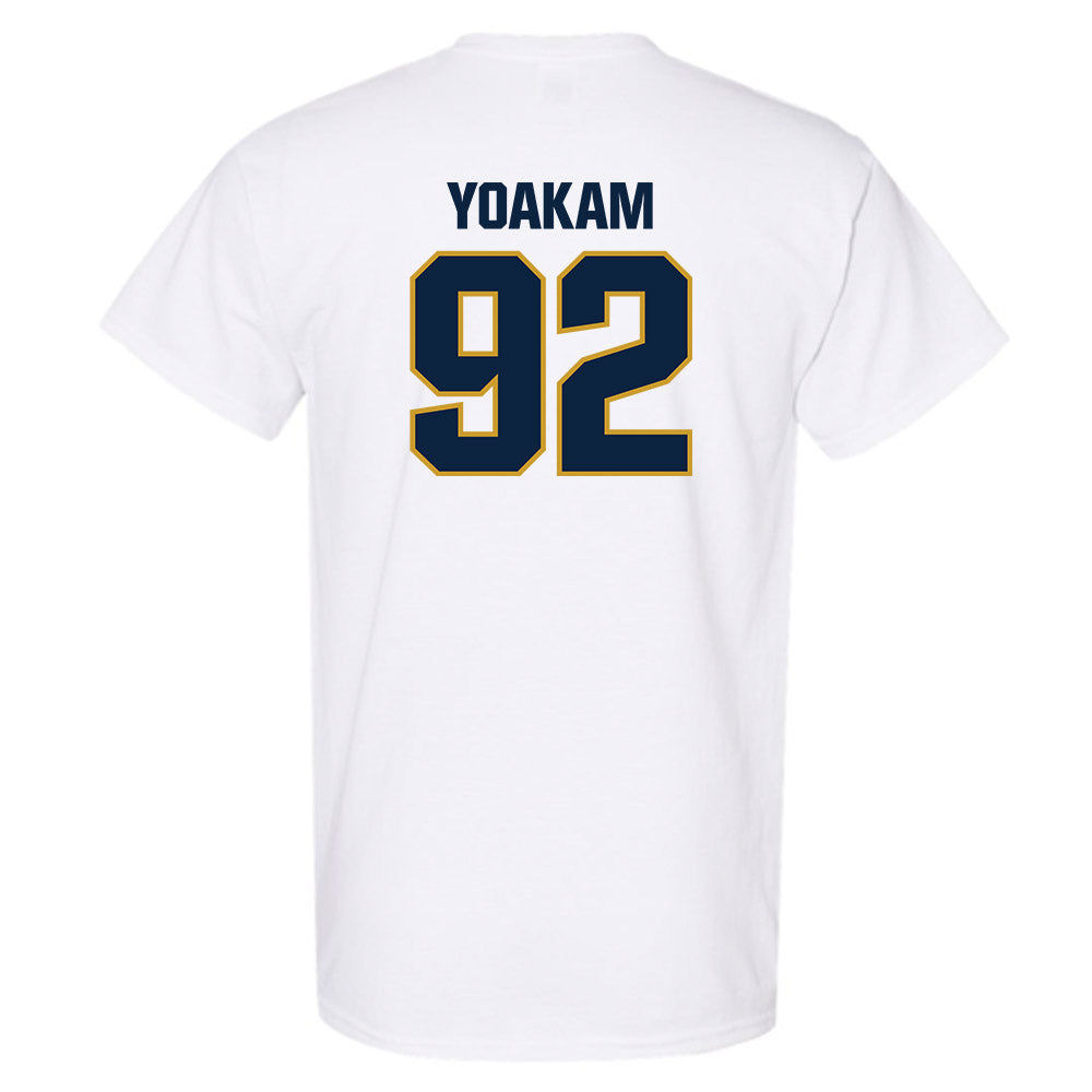 Notre Dame - NCAA Football : Zachary Yoakam - Sports Shersey T-Shirt-1