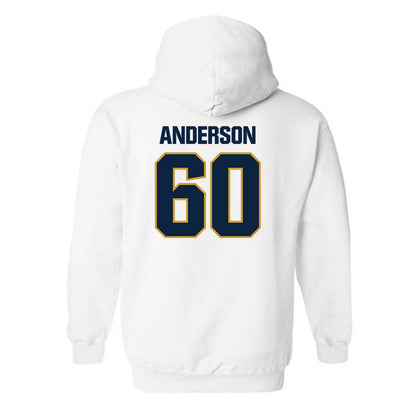 Notre Dame - NCAA Football : Max Anderson - Sports Shersey Hooded Sweatshirt-1