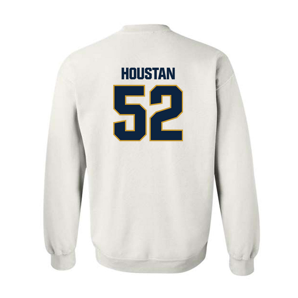 Notre Dame - NCAA Football : Devan Houstan - Sports Shersey Crewneck Sweatshirt-1
