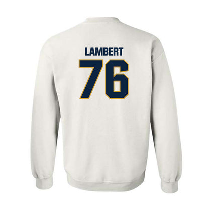 Notre Dame - NCAA Football : Guerby Lambert - Sports Shersey Crewneck Sweatshirt-1