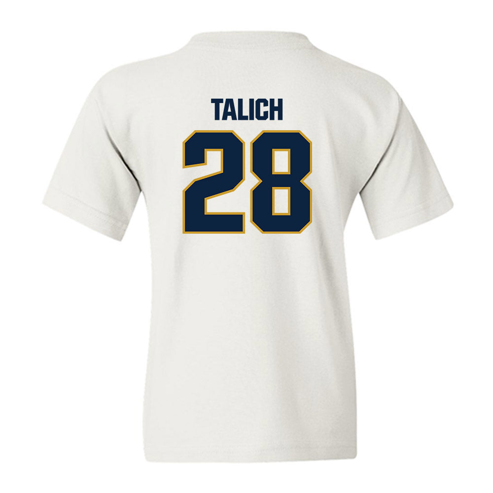 Notre Dame - NCAA Football : Luke Talich - Sports Shersey Youth T-Shirt-1