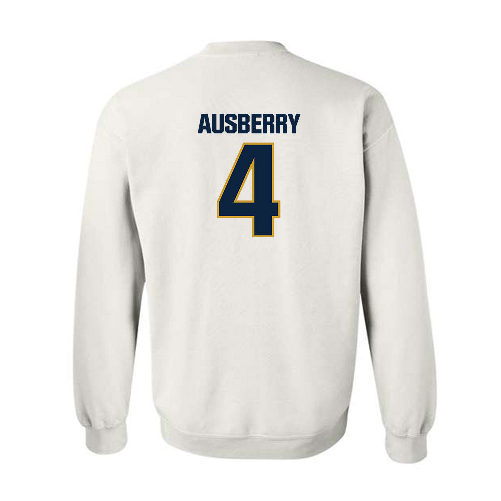 Notre Dame - NCAA Football : Jaiden Ausberry - Sports Shersey Crewneck Sweatshirt-1