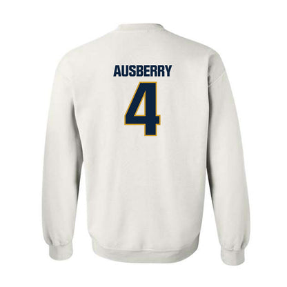 Notre Dame - NCAA Football : Jaiden Ausberry - Sports Shersey Crewneck Sweatshirt-1