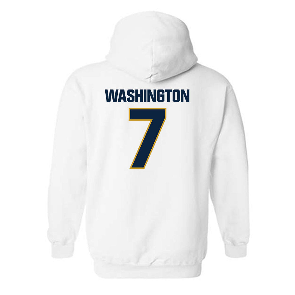 Notre Dame - NCAA Football : Tyrus Washington - Sports Shersey Hooded Sweatshirt-1