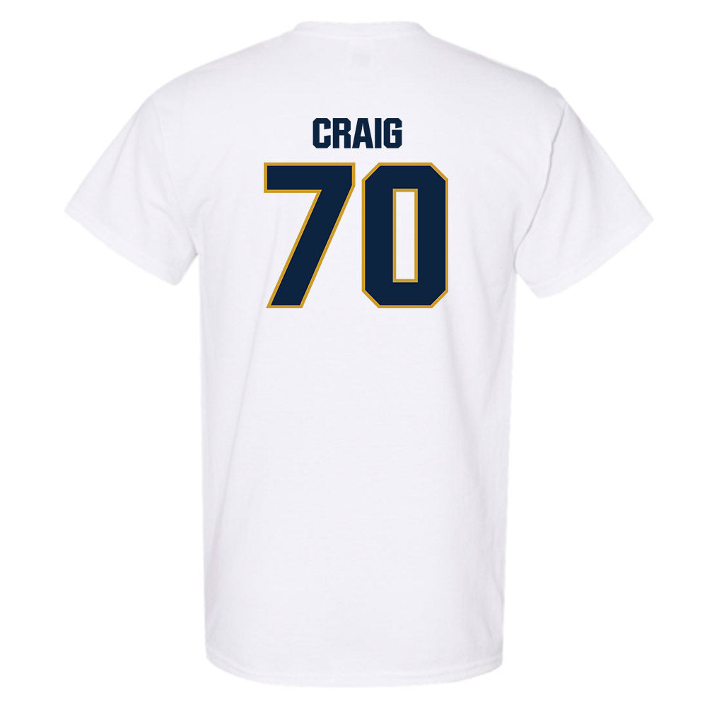 Notre Dame - NCAA Football : Ashton Craig - Sports Shersey T-Shirt-1