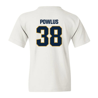 Notre Dame - NCAA Football : Tommy Powlus - Sports Shersey Youth T-Shirt-1