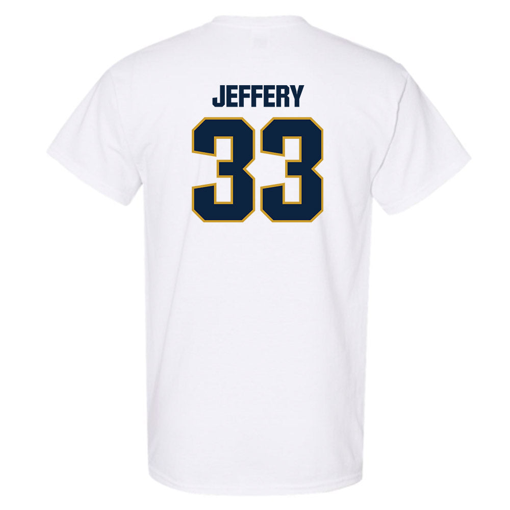 Notre Dame - NCAA Football : Matthew Jeffery - Sports Shersey T-Shirt-1