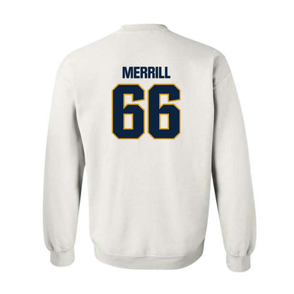 Notre Dame - NCAA Football : Tyler Merrill - Sports Shersey Crewneck Sweatshirt-1