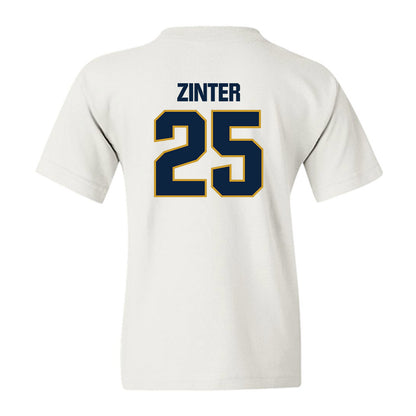 Notre Dame - NCAA Football : Preston Zinter - Sports Shersey Youth T-Shirt-1