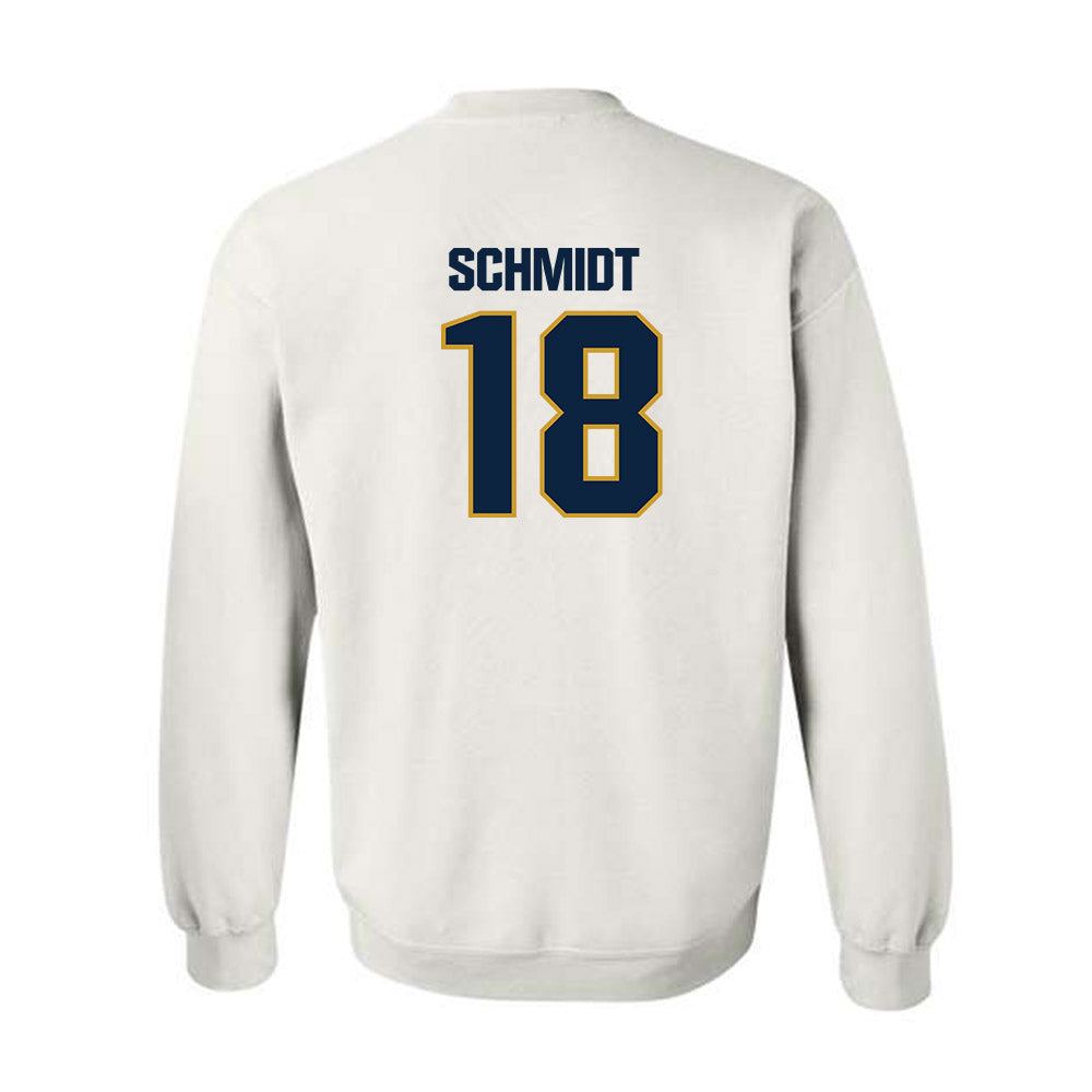 Notre Dame - NCAA Football : Erik Schmidt - Sports Shersey Crewneck Sweatshirt-1