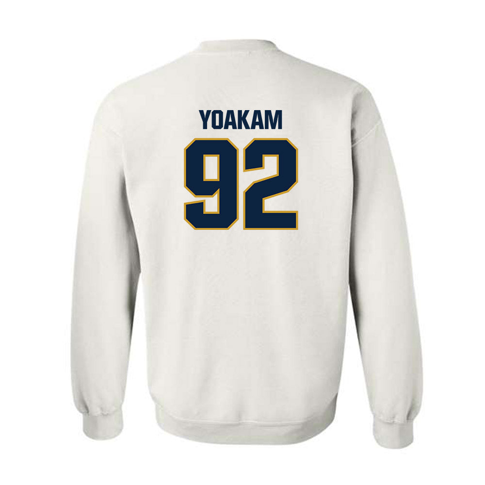 Notre Dame - NCAA Football : Zachary Yoakam - Sports Shersey Crewneck Sweatshirt-1