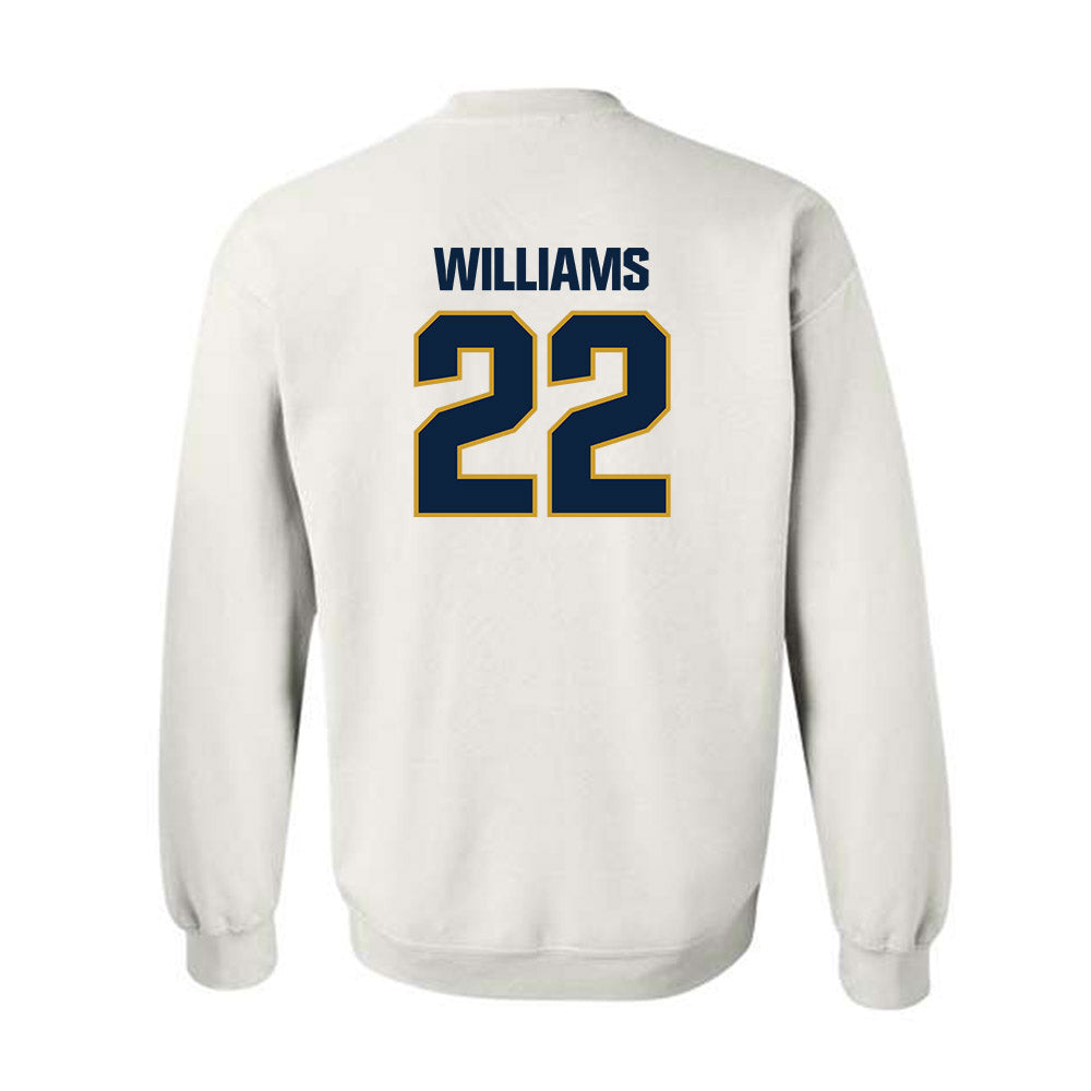 Notre Dame - NCAA Football : Aneyas Williams - Sports Shersey Crewneck Sweatshirt-1