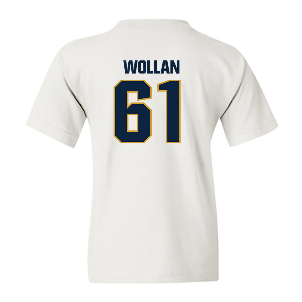 Notre Dame - NCAA Football : Robbie Wollan - Sports Shersey Youth T-Shirt-1