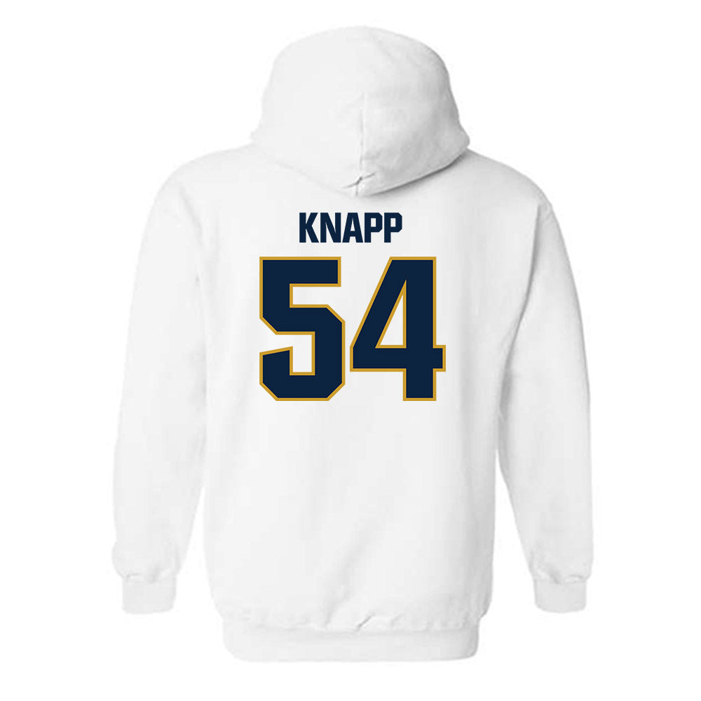 Notre Dame - NCAA Football : Anthonie Knapp - Sports Shersey Hooded Sweatshirt-1