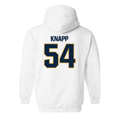 Notre Dame - NCAA Football : Anthonie Knapp - Sports Shersey Hooded Sweatshirt-1