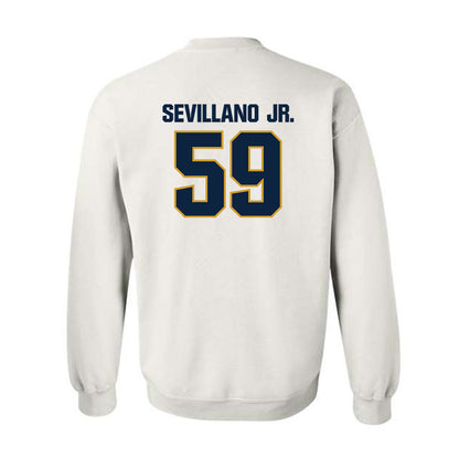 Notre Dame - NCAA Football : Sean Sevillano Jr. - Sports Shersey Crewneck Sweatshirt-1