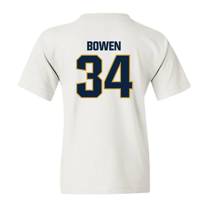 Notre Dame - NCAA Football : Drayk Bowen - Sports Shersey Youth T-Shirt-1