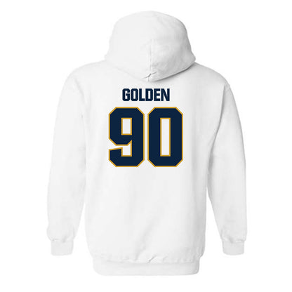 Notre Dame - NCAA Football : Elijah Golden - Sports Shersey Hooded Sweatshirt-1