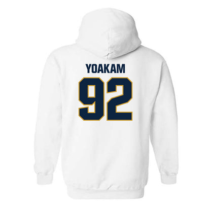 Notre Dame - NCAA Football : Zachary Yoakam - Sports Shersey Hooded Sweatshirt-1