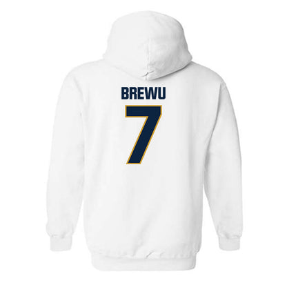 Notre Dame - NCAA Football : Francis Brewu - Sports Shersey Hooded Sweatshirt-1