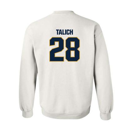 Notre Dame - NCAA Football : Luke Talich - Sports Shersey Crewneck Sweatshirt-1