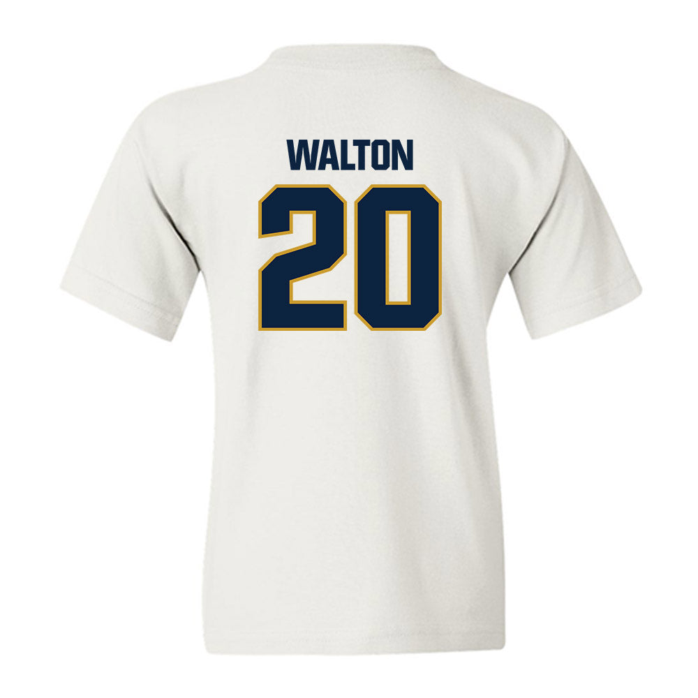 Notre Dame - NCAA Football : Jonaz Walton - Sports Shersey Youth T-Shirt-1