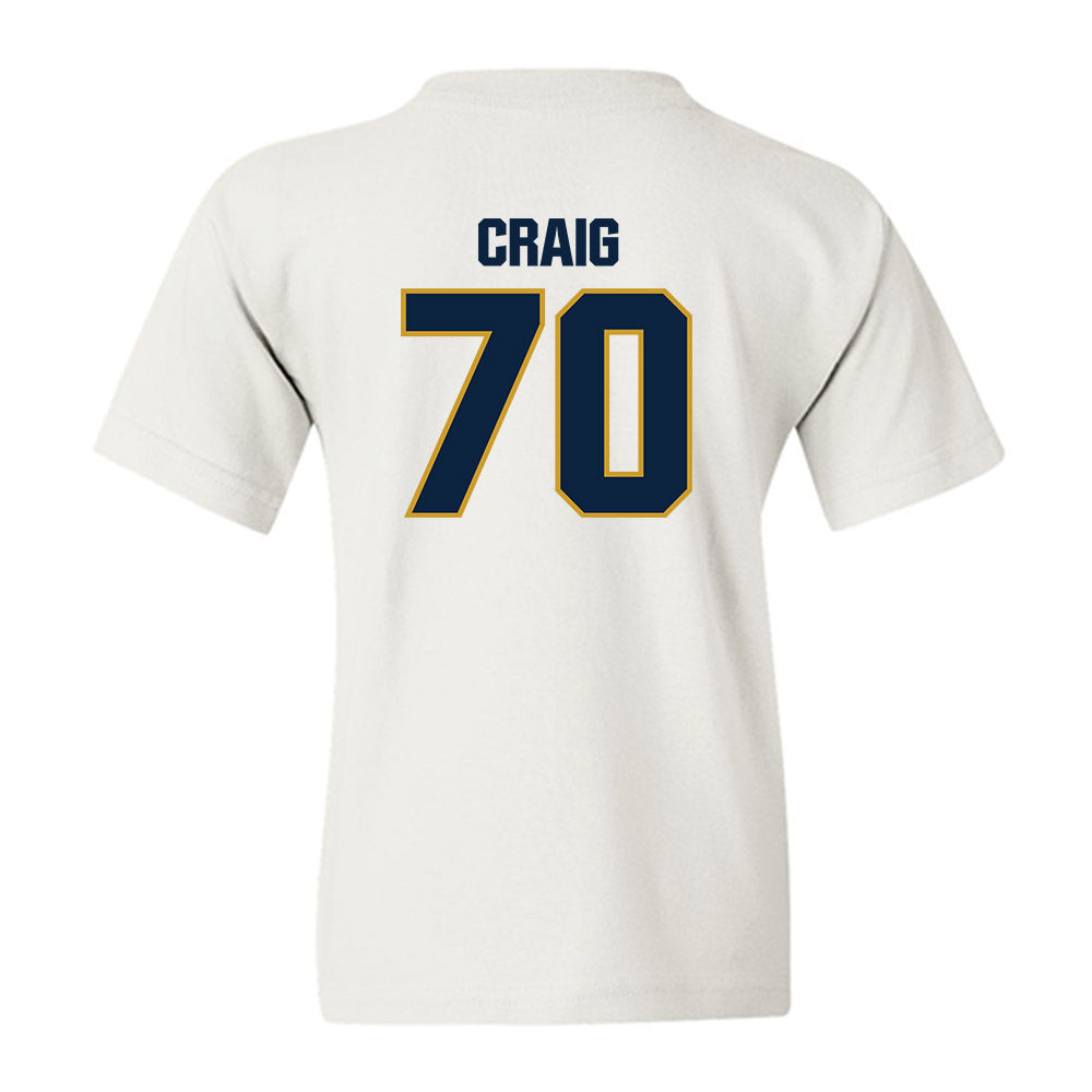 Notre Dame - NCAA Football : Ashton Craig - Sports Shersey Youth T-Shirt-1