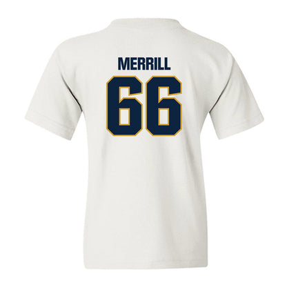 Notre Dame - NCAA Football : Tyler Merrill - Sports Shersey Youth T-Shirt-1