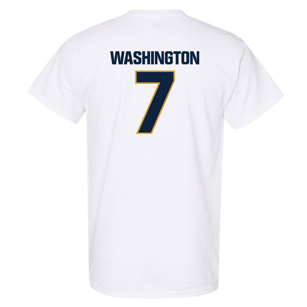 Notre Dame - NCAA Football : Tyrus Washington - Sports Shersey T-Shirt-1