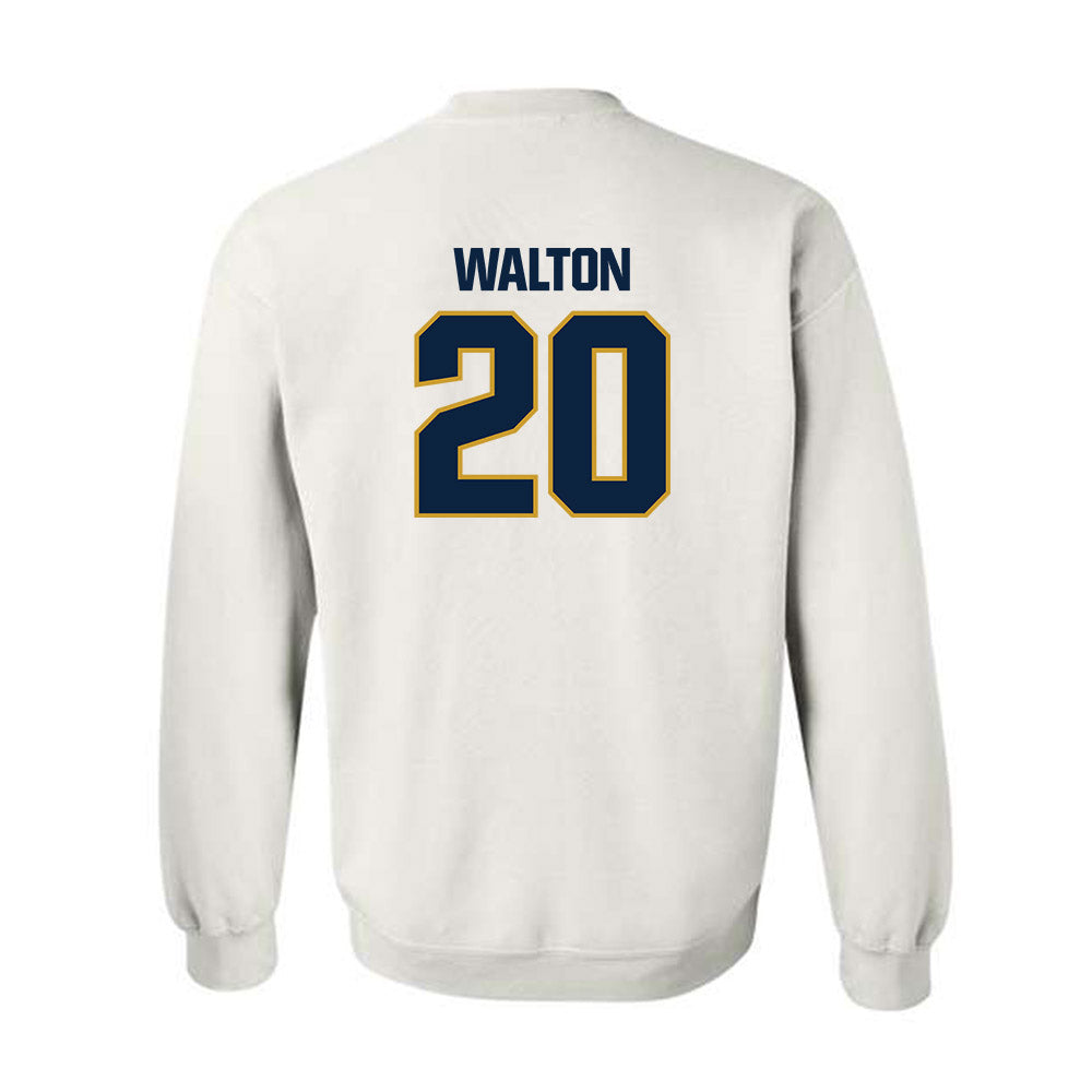 Notre Dame - NCAA Football : Jonaz Walton - Sports Shersey Crewneck Sweatshirt-1